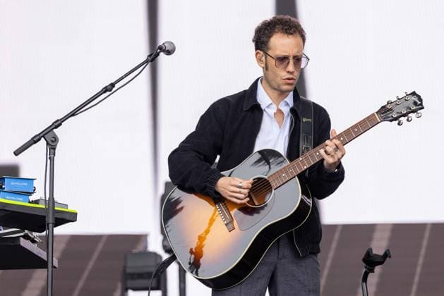 August 8, 2026, San Francisco, California, USA: TOMAS VERDUGA of Argentinian band Bandalos Chinos during Outside Lands Music Festival in San Francisco, California San Francisco USA  - ZUMAs135 20260808_zap_s135_023 Copyright: xDanielxDeSloverx