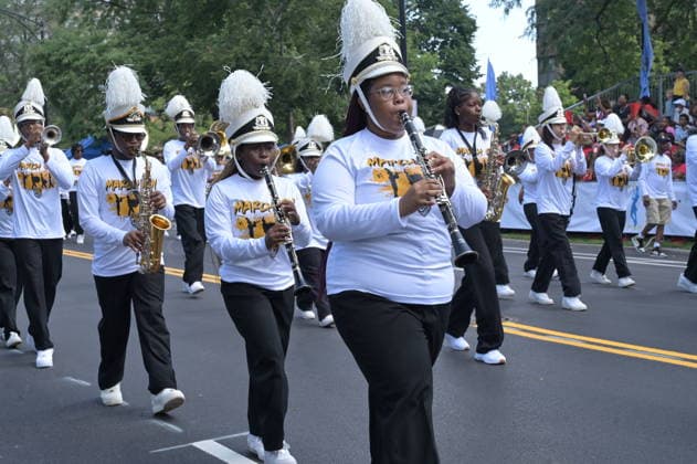 Chicago hosts 97th annual Bud Billiken Parade CHICAGO, ILLINOIS - AUGUST 8: Performers and community members march down Dr. Martin Luther King Jr. Drive during the 97th annual Bud Billiken Parade in the Bronzeville neighborhood on August 8, 2026. Established in 1929, the historic procession is the largest African American parade in the United States, drawing hundreds of thousands of spectators to celebrate Black youth, culture, and the upcoming back-to-school season. Jacek Boczarski Anadolu Chicago United States. Editorial use only. Please get in touch for any other usage.  Copyright: x2026xAnadoluxJacekxBoczarskix