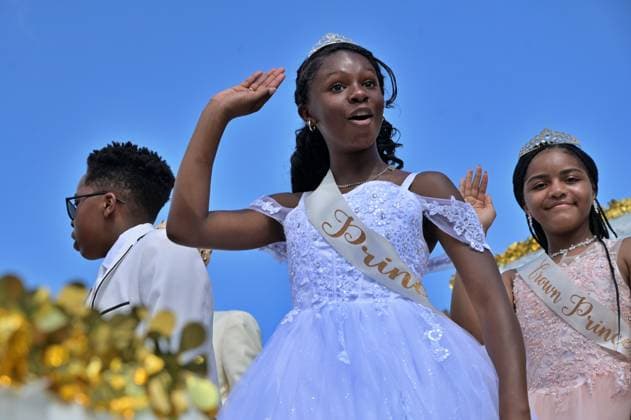 Chicago hosts 97th annual Bud Billiken Parade CHICAGO, ILLINOIS - AUGUST 8: Members of the Bud Billiken Parade Royal Court wave to spectators from a float during the 97th annual Bud Billiken Parade in the Bronzeville neighborhood on August 8, 2026 in Chicago, Illinois. Established in 1929, the historic procession is the largest African American parade in the United States, drawing hundreds of thousands of spectators to celebrate Black youth, culture, and the upcoming back-to-school season. Jacek Boczarski Anadolu Chicago United States. Editorial use only. Please get in touch for any other usage.  Copyright: x2026xAnadoluxJacekxBoczarskix