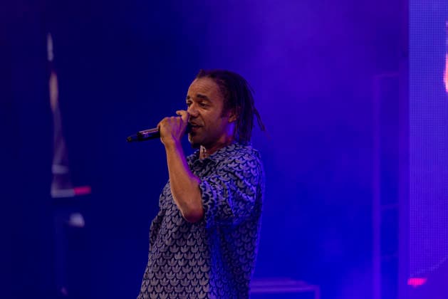 Culcha Candela live beim Monster Open Air im Amphitheater Hanau Culcha Candela live im Amphitheater Hanau, Auftritt von Culcha Candela beim Monster Open Air, Open-Air-Konzert am 8. August 2026 in Hanau, Konzertbeginn gegen 19:30 Uhr, Culcha Candela während des Live-Auftritts auf der Bühne, Musiker und Sänger während des Konzerts, Background-Tänzer und Background-Sänger während der Bühnenshow, Tanz- und Gesangseinlagen auf der Bühne, Live-Musik vor Publikum, Bühnenshow und Konzertatmosphäre im Amphitheater Hanau, Fans und Konzertbesucher während der Veranstaltung, gastronomisches Angebot mit Speisen und Getränken auf dem Veranstaltungsgelände, sommerliches Open-Air-Konzert in Hanau, Hessen, Deutschland. Hanau Main-Kinzig-Kreis