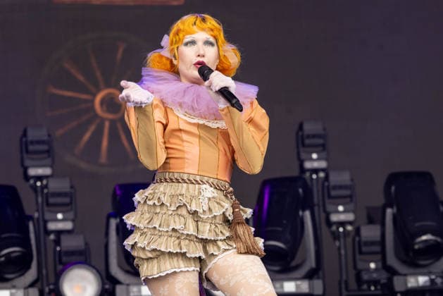 August 8, 2026, San Francisco, California, USA: MICHELLE BUZZ of Haute & Freddy during Outside Lands Music Festival in San Francisco, California San Francisco USA  - ZUMAs135 20260808_zap_s135_036 Copyright: xDanielxDeSloverx