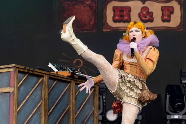 August 8, 2026, San Francisco, California, USA: MICHELLE BUZZ of Haute & Freddy during Outside Lands Music Festival in San Francisco, California San Francisco USA  - ZUMAs135 20260808_zap_s135_040 Copyright: xDanielxDeSloverx