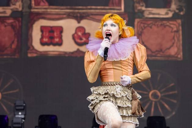 August 8, 2026, San Francisco, California, USA: MICHELLE BUZZ of Haute & Freddy during Outside Lands Music Festival in San Francisco, California San Francisco USA  - ZUMAs135 20260808_zap_s135_044 Copyright: xDanielxDeSloverx
