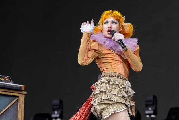 August 8, 2026, San Francisco, California, USA: MICHELLE BUZZ of Haute & Freddy during Outside Lands Music Festival in San Francisco, California San Francisco USA  - ZUMAs135 20260808_zap_s135_048 Copyright: xDanielxDeSloverx