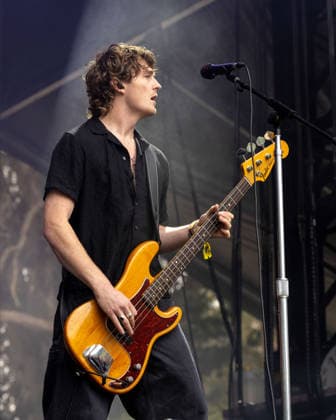 August 8, 2026, San Francisco, California, USA: SEB BYFORD of British rock band Wunderhorse during Outside Lands Music Festival in San Francisco, California San Francisco USA  - ZUMAs135 20260808_zap_s135_057 Copyright: xDanielxDeSloverx