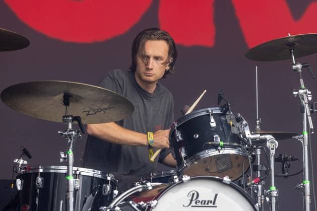 August 8, 2026, San Francisco, California, USA: JAMIE STAPLES of British rock band Wunderhorse during Outside Lands Music Festival in San Francisco, California San Francisco USA  - ZUMAs135 20260808_zap_s135_062 Copyright: xDanielxDeSloverx