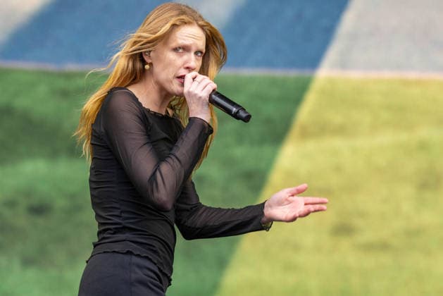 August 8, 2026, San Francisco, California, USA: Musician AUDREY HOBERT during Outside Lands Music Festival in San Francisco, California San Francisco USA  - ZUMAs135 20260808_zap_s135_078 Copyright: xDanielxDeSloverx