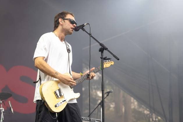 August 8, 2026, San Francisco, California, USA: JACOB SLATER of British rock band Wunderhorse during Outside Lands Music Festival in San Francisco, California San Francisco USA  - ZUMAs135 20260808_zap_s135_067 Copyright: xDanielxDeSloverx