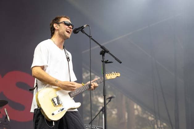 August 8, 2026, San Francisco, California, USA: JACOB SLATER of British rock band Wunderhorse during Outside Lands Music Festival in San Francisco, California San Francisco USA  - ZUMAs135 20260808_zap_s135_068 Copyright: xDanielxDeSloverx