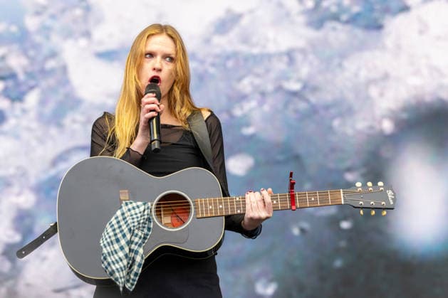 August 8, 2026, San Francisco, California, USA: Musician AUDREY HOBERT during Outside Lands Music Festival in San Francisco, California San Francisco USA  - ZUMAs135 20260808_zap_s135_085 Copyright: xDanielxDeSloverx