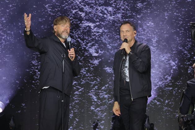 07.08.2026, 20 Jahre Fitzek, Schriftsteller Sebatian Fitzek mit Show und Lesen in der Waldbühne, mit Rea Garvey, Sänger, Berlin, Berlin