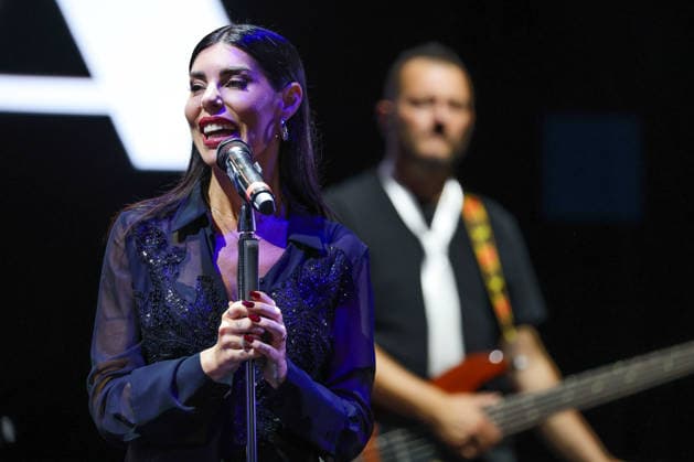 Music Concert - BIANCA ATZEI SANREMO The italian singer BIANCA ATZEI during the concert in Sanremo during BIANCA ATZEI SANREMO , Music Concert in SANREMO, Italy, August 08 2026 SANREMO HIT SUMMER NIGHT SANREMO 08 08 2026 Italy Copyright: xRenataxRoattinox xLiveMediax LPM_2596896
