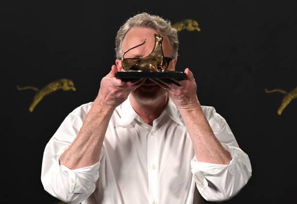 IPA87348678 - Locarno, Switzerland Locarno Film Festival 2026 James Gray Lifetime Achievement Award In the photo: James Gray, director, writer, and producer; Raffaella Leone, producer; Rodrigo Teixeira, producer  Copyright: xNickxZonnax xNickxZonnax 87348678