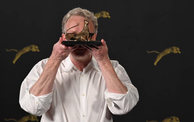 IPA87348682 - Locarno, Switzerland Locarno Film Festival 2026 James Gray Lifetime Achievement Award In the photo: James Gray, director, writer, and producer; Raffaella Leone, producer; Rodrigo Teixeira, producer  Copyright: xNickxZonnax xNickxZonnax 87348682
