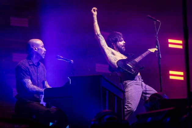 Biffy Clyro, Taubertal-Festival, Taubertal, Festival, Konzert, Concert, Music, Musik, Punk, Rock, Alternative, Eiswiese, Rothenburg ob der Tauber, 08.08.2026 Bild: Biffy Clyro *** Biffy Clyro, Taubertal Festival, Taubertal, Festival, Concert, Music, Punk, Rock, Alternative, Eiswiese, Rothenburg ob der Tauber, August 8, 2026 Photo: Biffy Clyro Copyright: HMBxMedia xMarkusxKoeller
