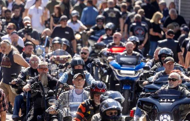 Harley Davidson-Meeting Ruhrpott ** NUR FÜR REDAKTIONELLE ZWECKE ** EDITORIAL USE ONLY **<p>Harley Davidson-Meeting Ruhrpott am Sonntag, dem 9. August 2026 auf dem LWL-Gelände Henrichshütte in Hattingen. Deutschland NRW Hattingen Copyright: WalterxFischer *** Harley Davidson Meeting Ruhrpott ** FOR EDITORIAL USE ONLY ** EDITORIAL USE ONLY ** p Harley Davidson Meeting Ruhrpott on Sunday, August 9, 2026, at the LWL Henrichshütte grounds in Hattingen, Germany, North Rhine-Westphalia (NRW), Hattingen. Copyright WalterxFischer Copyright: WalterxFischer doc8731qyajju9j77fcq18 ,EDITORIAL USE ONLY
