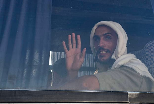 Palestinian prisoners released from Israeli jails arrive in Khan Younis Palestinian prisoners released from Israeli jails arrive aboard buses operated by the International Committee of the Red Cross at Nasser Medical Complex in Khan Younis, southern Gaza Strip, on August 10, 2026, after being transferred from the Kerem Shalom crossing. Family members gather to receive them upon their arrival. Photo by Tariq Mohammad APA Images Khan Yunis Gaza Strip Palestinian Territory 090826_Khan_Yunis_TM_02(15) Copyright: xapaimagesxTariqxMohammad xapaimagesx
