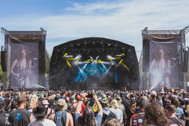 Castle Rat live at Bloodstock 2026 Castle Rat Ronnie James Dio Stage Bloodstock 2026 Catton Hall & Park Saturday 8th August, Credit:Justine Louise Avalon  Copyright: xJustinexLouisex xAvalonx 1121909353