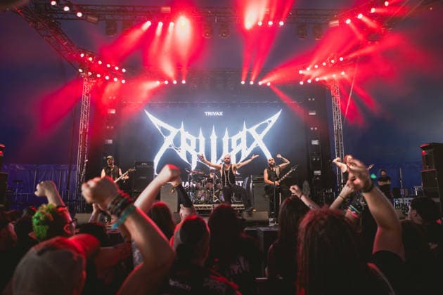 Trivax live at Bloodstock 2026 Trivax Sophie Lancaster Stage Bloodstock 2026 Catton Hall & Park Sunday 9th August, Credit:Justine Louise Avalon  Copyright: xJustinexLouisex xAvalonx 1121878706