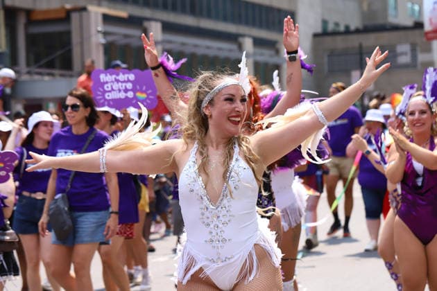 LGBTIQ Community Celebrate 20th Annual Pride Members of the LGBTIQ Community taking part during the 20th annual Montreal Pride parade in downtown Montreal, Canada, on August 9, 2026. (Photo by Horacio Zamora Eyepix Group) Copyright: xHoracioxZamorax xEyepixxGroupx HZ_09082026_195396