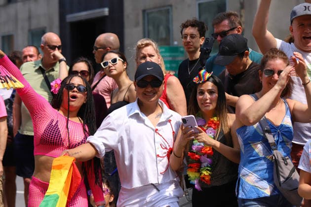 LGBTIQ Community Celebrate 20th Annual Pride Members of the LGBTIQ Community taking part during the 20th annual Montreal Pride parade in downtown Montreal, Canada, on August 9, 2026. (Photo by Horacio Zamora Eyepix Group) Copyright: xHoracioxZamorax xEyepixxGroupx HZ_09082026_195389