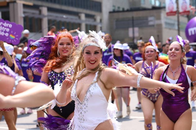 LGBTIQ Community Celebrate 20th Annual Pride Members of the LGBTIQ Community taking part during the 20th annual Montreal Pride parade in downtown Montreal, Canada, on August 9, 2026. (Photo by Horacio Zamora Eyepix Group) Copyright: xHoracioxZamorax xEyepixxGroupx HZ_09082026_195395