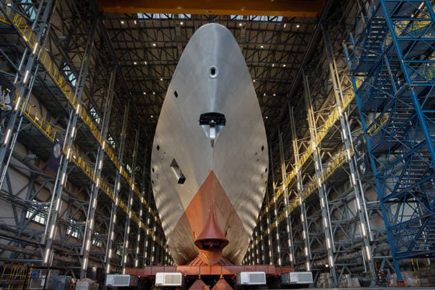 August 9, 2026, Gdynia, Poland: Polish Navy frigate ORP Wicher awaits a media rollout at PGZ Stocznia Wojenna in Gdynia Gdynia Poland - ZUMAl194 20260809_zip_l194_010 Copyright: xMarekxLadzinskix