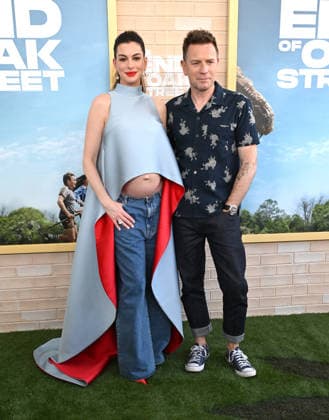 ˜The End of Oak Street™ World Premiere Anne Hathaway and Ewan McGregor arriving to The End of Oak Street world premiere held at the Steven J. Ross Theater on August 8, 2026 in Burbank, CA. Burbank Steven J. Ross Theater California USA Copyright: xLisaxOConnorx xAFF-USA.comx