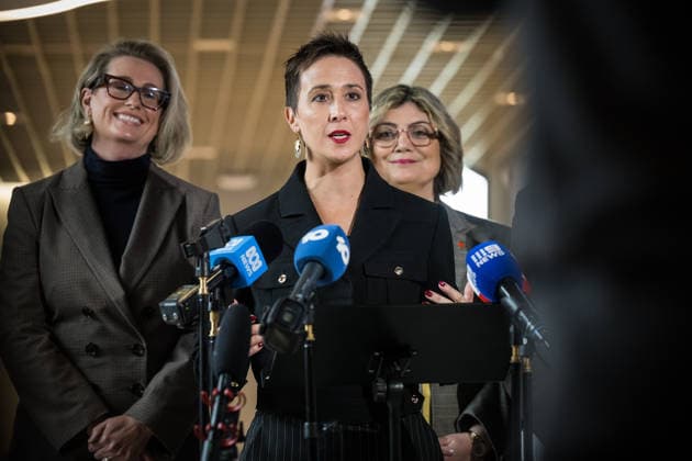 BEN CARROLL PRESSER, Victorian Deputy Premier Gabrielle Williams speaks to media during a press conference at at the Victoria University Sunshine Campus in Melbourne, Monday, August 10, 2026. ( NO ARCHIVING MELBOURNE VICTORIA AUSTRALIA  Copyright: xCHRISTOPHERxHOPKINSx 20260810140243752274