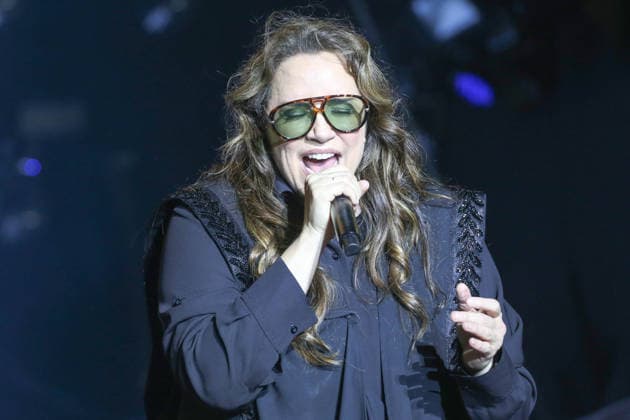 ARCOVERDE, PE - 09.08.2026: APRESENTAcaO DE ANA CAROLINA EM ARCOVERDE - On the main stage of the Pernambuco Meu Pais Festival in Arcoverde, Pernambuco, Ana Carolina, accompanied by her musicians, presented her show "25 Years". x2996184x  PabloxDexLuca