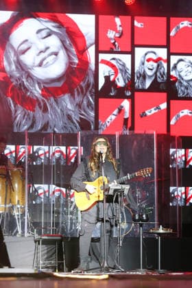 ARCOVERDE, PE - 09.08.2026: APRESENTAcaO DE ANA CAROLINA EM ARCOVERDE - On the main stage of the Pernambuco Meu Pais Festival in Arcoverde, Pernambuco, Ana Carolina, accompanied by her musicians, presented her show "25 Years". x2996208x  PabloxDexLuca