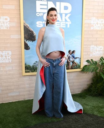 ˜The End of Oak Street™ World Premiere Anne Hathaway arriving to The End of Oak Street world premiere held at the Steven J. Ross Theater on August 8, 2026 in Burbank, CA. Burbank Steven J. Ross Theater California USA Copyright: xLISAxOConnorx xAFF-USA.comx