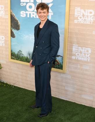 World Premiere of Warner Bros. The End Of Oak Street in Los Angeles World Premiere of Warner Bros. The End Of Oak Street at Warner Bros Studios in Burbank, California on 8 9 26. 09 Aug 2026 Pictured: Christian Convery.  Copyright: xThexMegaxAgencyxRiverx xMEGAx