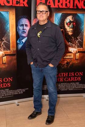 Harbinger UK Premiere at The Court House Hotel, London Guests attend the Harbinger UK Premiere at The Court House Hotel, London, UK 9 August 2026 (Photo By Robin Pope). 09 Aug 2026 Pictured: Gary Webster.  Copyright: xThexMegaxAgencyxrbpxMEGAx