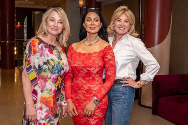 Harbinger UK Premiere at The Court House Hotel, London Guests attend the Harbinger UK Premiere at The Court House Hotel, London, UK 9 August 2026 (Photo By Robin Pope). 09 Aug 2026 Pictured: Wendy Turner Webster, Jeanine Nerissa Sothcott, Anthea Turner.  Copyright: xThexMegaxAgencyxrbpxMEGAx
