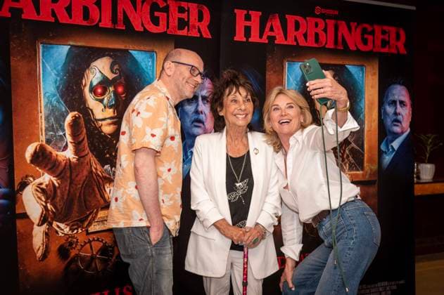 Harbinger UK Premiere at The Court House Hotel, London Guests attend the Harbinger UK Premiere at The Court House Hotel, London, UK 9 August 2026 (Photo By Robin Pope). 09 Aug 2026 Pictured: Carole Ann Ford, Anthea Turner.  Copyright: xThexMegaxAgencyxrbpxMEGAx