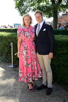 Sophie Prinzessin von Preußen und Georg Friedrich Prinz von Preußen beim Westminster 136. Großer Preis von Berlin Pferderennen auf der Rennbahn Hoppegarten. Berlin, 09.08.2026 *** Sophie, Princess of Prussia, and Georg Friedrich, Prince of Prussia, at the 136th Westminster Grand Prix of Berlin horse race at the Hoppegarten Racetrack in Berlin, August 9, 2026 Foto:xM.xWehnertx xFuturexImagex westminster_6823
