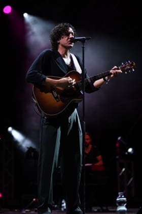 Italy: Ermal Meta - Live Estate 2026 Italian singer-songwriter Ermal Meta performs live at Villa Matarazzo in Santa Maria di Castellabate, Salerno, Italy for his tour Live Estate 2026 . Santa Maria di Castellabate Salerno Italy Copyright: MarianoxMontella