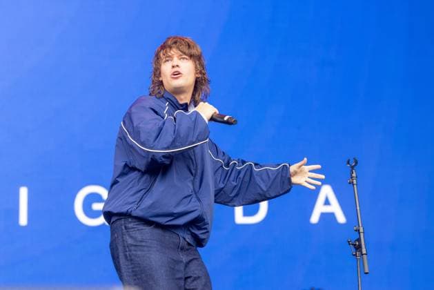 August 9, 2026, San Francisco, California, USA: PIERRE BEASLEY of New Zealand rock band Balu Brigada during Outside Lands Music Festival in San Francisco, California San Francisco USA  - ZUMAs135 20260809_zap_s135_032 Copyright: xDanielxDeSloverx