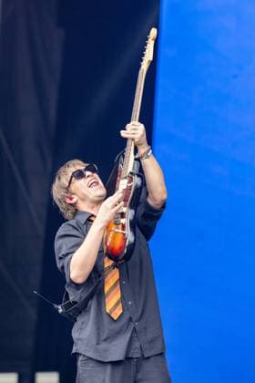 August 9, 2026, San Francisco, California, USA: HENRY BEASLEY of New Zealand rock band Balu Brigada during Outside Lands Music Festival in San Francisco, California San Francisco USA  - ZUMAs135 20260809_zap_s135_038 Copyright: xDanielxDeSloverx