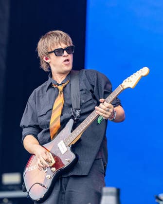 August 9, 2026, San Francisco, California, USA: HENRY BEASLEY of New Zealand rock band Balu Brigada during Outside Lands Music Festival in San Francisco, California San Francisco USA  - ZUMAs135 20260809_zap_s135_039 Copyright: xDanielxDeSloverx