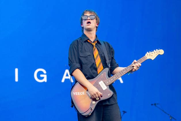 August 9, 2026, San Francisco, California, USA: HENRY BEASLEY of New Zealand rock band Balu Brigada during Outside Lands Music Festival in San Francisco, California San Francisco USA  - ZUMAs135 20260809_zap_s135_042 Copyright: xDanielxDeSloverx