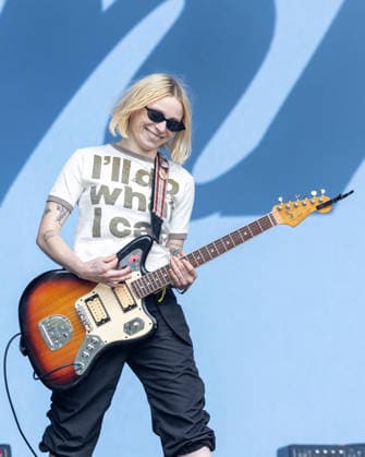 August 9, 2026, San Francisco, California, USA: ETTA FRIEDMAN of indie rock band Momma during Outside Lands Music Festival in San Francisco, California San Francisco USA  - ZUMAs135 20260809_zap_s135_054 Copyright: xDanielxDeSloverx