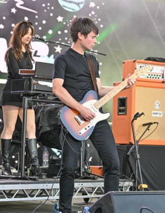 Lakefest Music Festival with Xerjoff Sunday 09th August 2026 Eastnor Castle, Herefordshire Lightening Seeds, Ian Broudie,Martyn Campbell, Riley Broudie, Jim Sharrock, Adele Emmas and Tim Cunningham perform on the mainstage the Main Stage at Lakefest Music Festival with Xerjoff Sunday 09th August 2026 Eastnor Castle, Herefordshire, Credit:Jules Annan Avalon England  Copyright: xJulesxAnnanx xAvalonx 1122032375