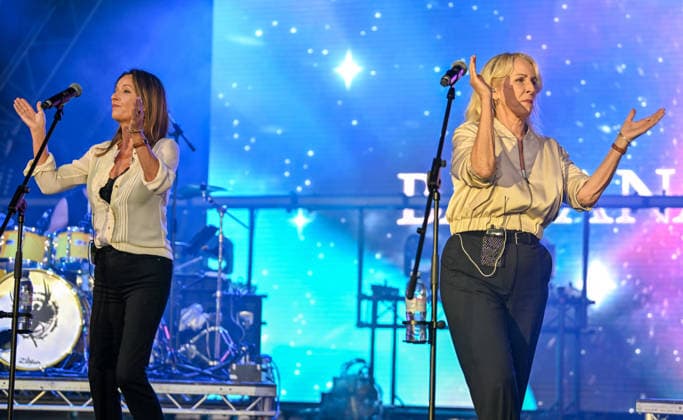Lakefest Music Festival with Xerjoff Sunday 09th August 2026 Eastnor Castle, Herefordshire Bananarama,Sara Dallin and Keren Woodward perform on the mainstage the Main Stage at Lakefest Music Festival with Xerjoff Sunday 09th August 2026 Eastnor Castle, Herefordshire, Credit:Jules Annan Avalon England  Copyright: xJulesxAnnanx xAvalonx 1122032415