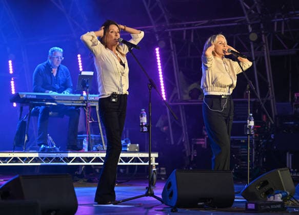Lakefest Music Festival with Xerjoff Sunday 09th August 2026 Eastnor Castle, Herefordshire Bananarama,Sara Dallin and Keren Woodward perform on the mainstage the Main Stage at Lakefest Music Festival with Xerjoff Sunday 09th August 2026 Eastnor Castle, Herefordshire, Credit:Jules Annan Avalon England  Copyright: xJulesxAnnanx xAvalonx 1122032797