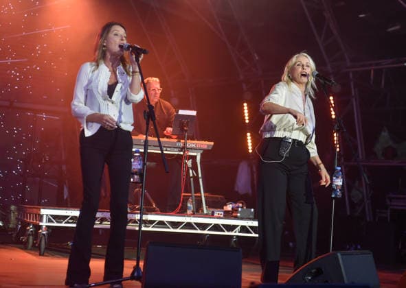 Lakefest Music Festival with Xerjoff Sunday 09th August 2026 Eastnor Castle, Herefordshire Bananarama,Sara Dallin and Keren Woodward perform on the mainstage the Main Stage at Lakefest Music Festival with Xerjoff Sunday 09th August 2026 Eastnor Castle, Herefordshire, Credit:Jules Annan Avalon England  Copyright: xJulesxAnnanx xAvalonx 1122033919
