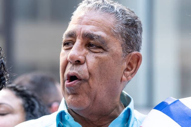 NY: 44th annual Dominican Day Parade Congressman Adriano Espaillat attends 44th annual Dominican Day parade on 6th avenue in Manhattan Borough of New York, NY on August 9, 2026. New York New York United States Copyright: LevxRadin