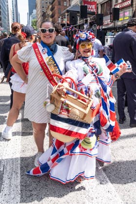NY: 44th annual Dominican Day Parade Atmosphere during 44th annual Dominican Day parade on 6th avenue in Manhattan Borough of New York, NY on August 9, 2026. New York New York United States Copyright: LevxRadin
