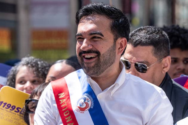 NY: 44th annual Dominican Day Parade Mayor Zohran Mamdani attends 44th annual Dominican Day parade on 6th avenue in Manhattan Borough of New York, NY on August 9, 2026. New York New York United States Copyright: LevxRadin
